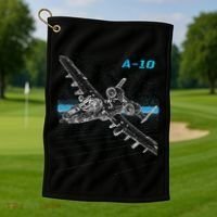 A10 Thunderbolt Ii Golf Towel thumb 1
