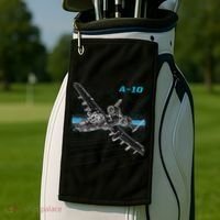 A10 Thunderbolt Ii Golf Towel thumb 2