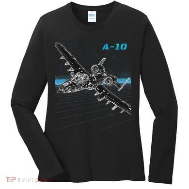 A10 Thunderbolt Ii Women's Long Sleeve Shirt