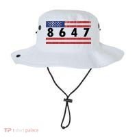 Anti Trump Impeach 47 8647 47th President US Flag Bucket Hat thumb 0