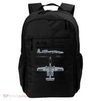A10 Thunderbolt Ii Warthog Military Jet Spec Diagram Backpack thumb 0