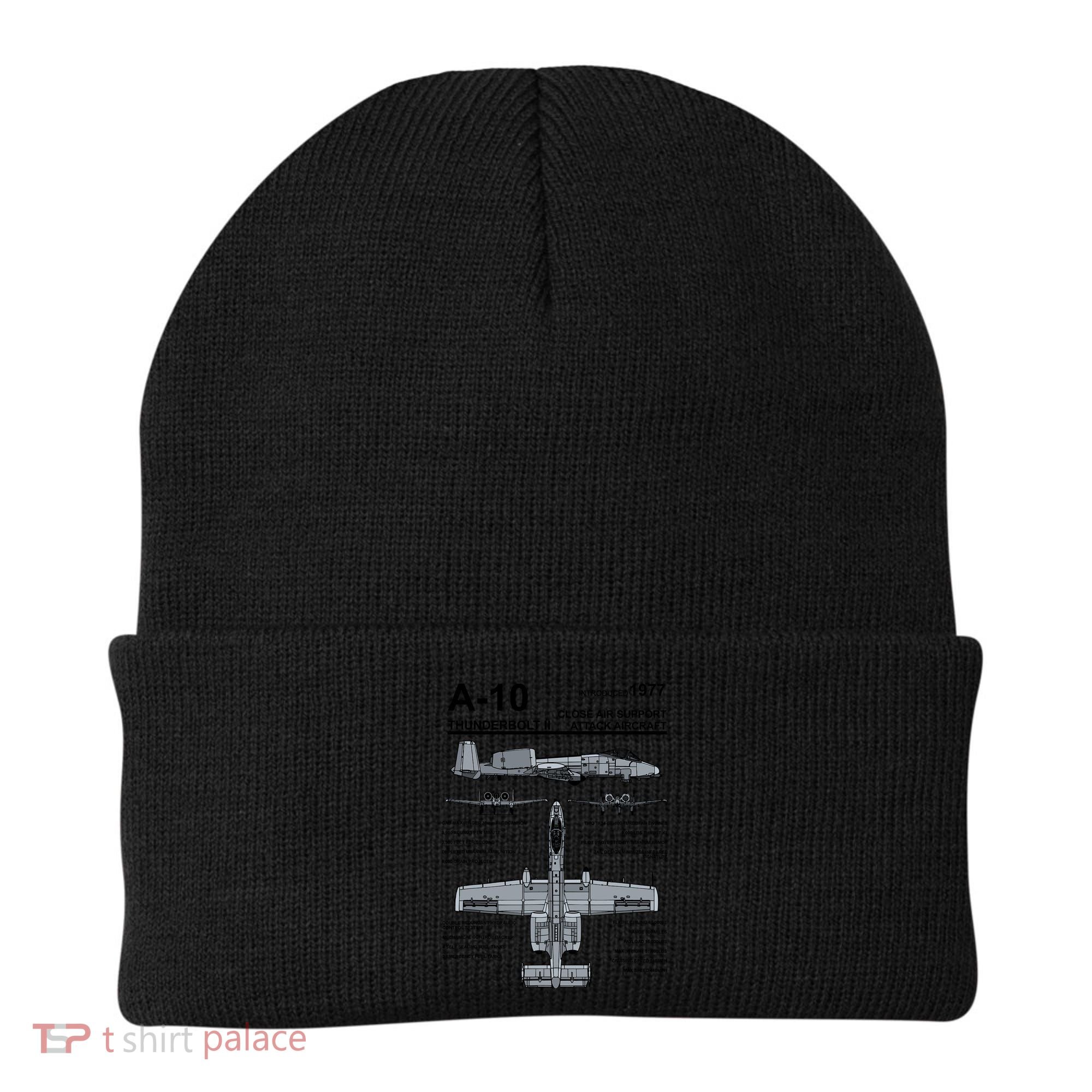 A10 Thunderbolt Ii Warthog Military Jet Spec Diagram Beanie
