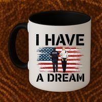 Anti Trump I Have A Dream Police Arrest Protest Coffee Mug thumb 2