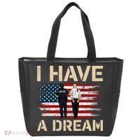 Anti Trump I Have A Dream Police Arrest Protest Tote Bag thumb 0