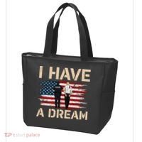 Anti Trump I Have A Dream Police Arrest Protest Tote Bag thumb 3