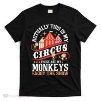 Actually This Is My Circus These Are Monkeys Monkey Lover T-Shirt thumb 0