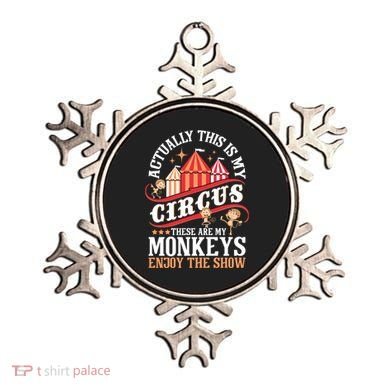 Actually This Is My Circus These Are Monkeys Monkey Lover Ornament
