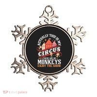 Actually This Is My Circus These Are Monkeys Monkey Lover Ornament thumb 0