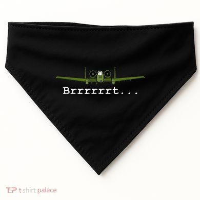 A10 Thunderbolt Ii Warthog Funny USA-Made Doggie Bandana
