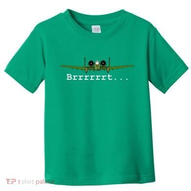 A10 Thunderbolt Ii Warthog Funny Toddler T-Shirt