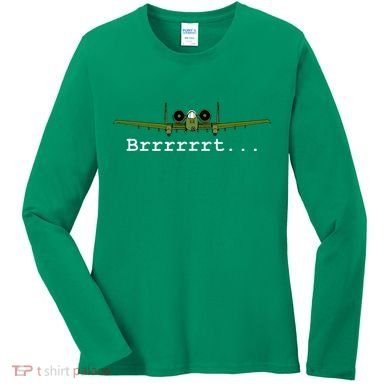 A10 Thunderbolt Ii Warthog Funny Women's Long Sleeve Shirt