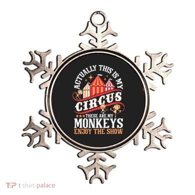 Actually This Is My Circus These Are Monkeys Monkey Lover Ornament