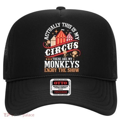Actually This Is My Circus These Are Monkeys Monkey Lover Hat