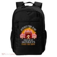 Actually This Is My Circus These Are Monkeys Monkey Lover Backpack thumb 0