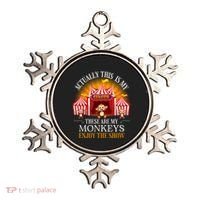 Actually This Is My Circus These Are Monkeys Monkey Lover Ornament thumb 0