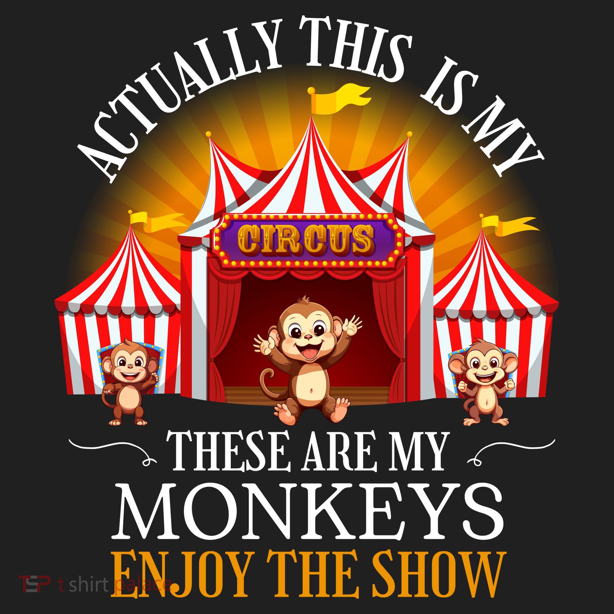 Actually This Is My Circus These Are Monkeys Monkey Lover Hat