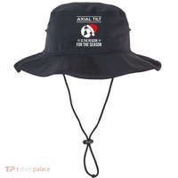Axial Tilt Is The Reason For The Season Xmas Bucket Hat thumb 0