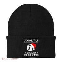 Axial Tilt Is The Reason For The Season Xmas Beanie thumb 0