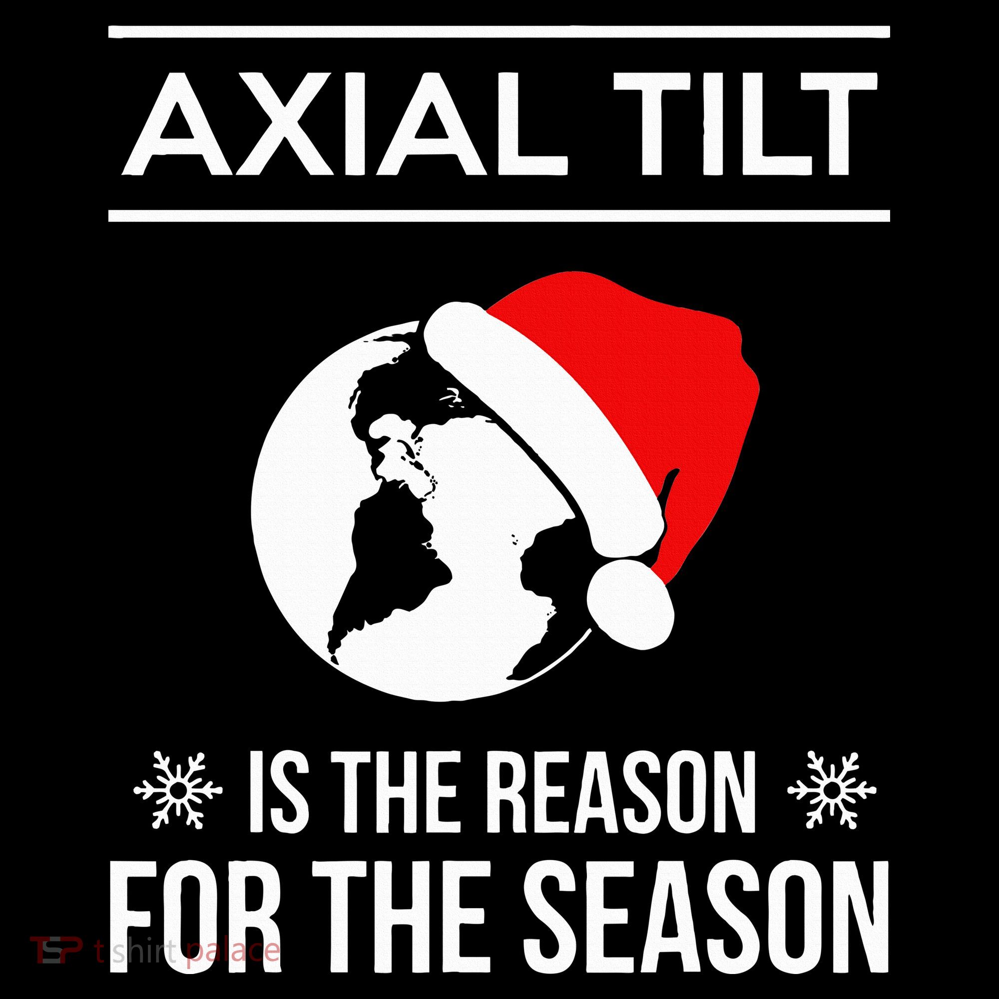 Axial Tilt Is The Reason For The Season Xmas Women's Hoodie