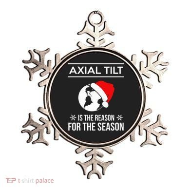 Axial Tilt Is The Reason For The Season Xmas Ornament