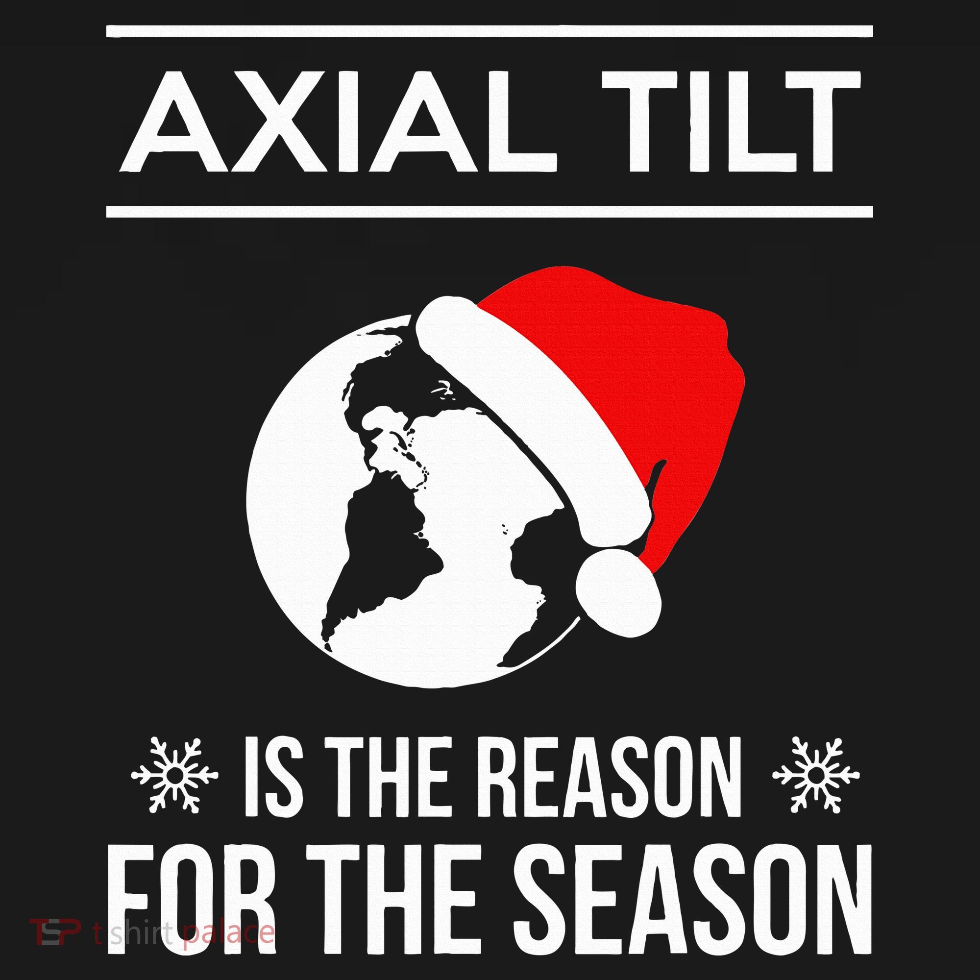 Axial Tilt Is The Reason For The Season Xmas Women's Tank Top