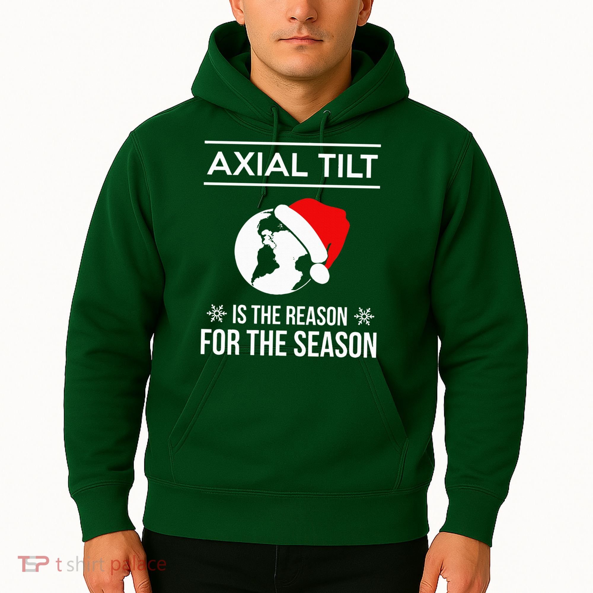 Axial Tilt Is The Reason For The Season Xmas Hoodie