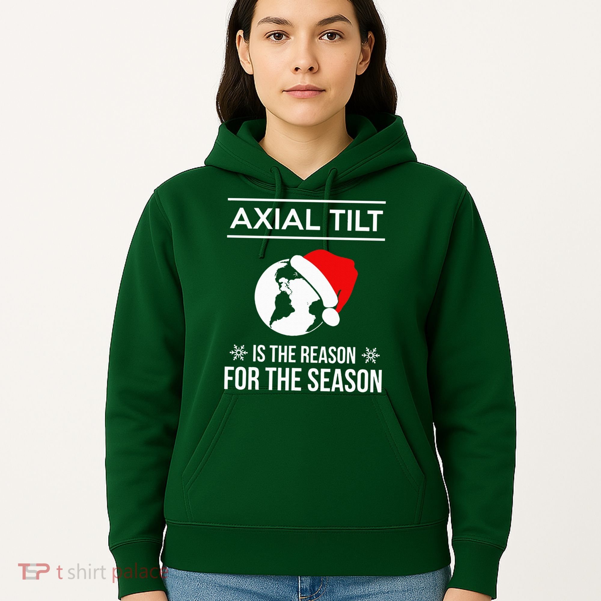 Axial Tilt Is The Reason For The Season Xmas Hoodie