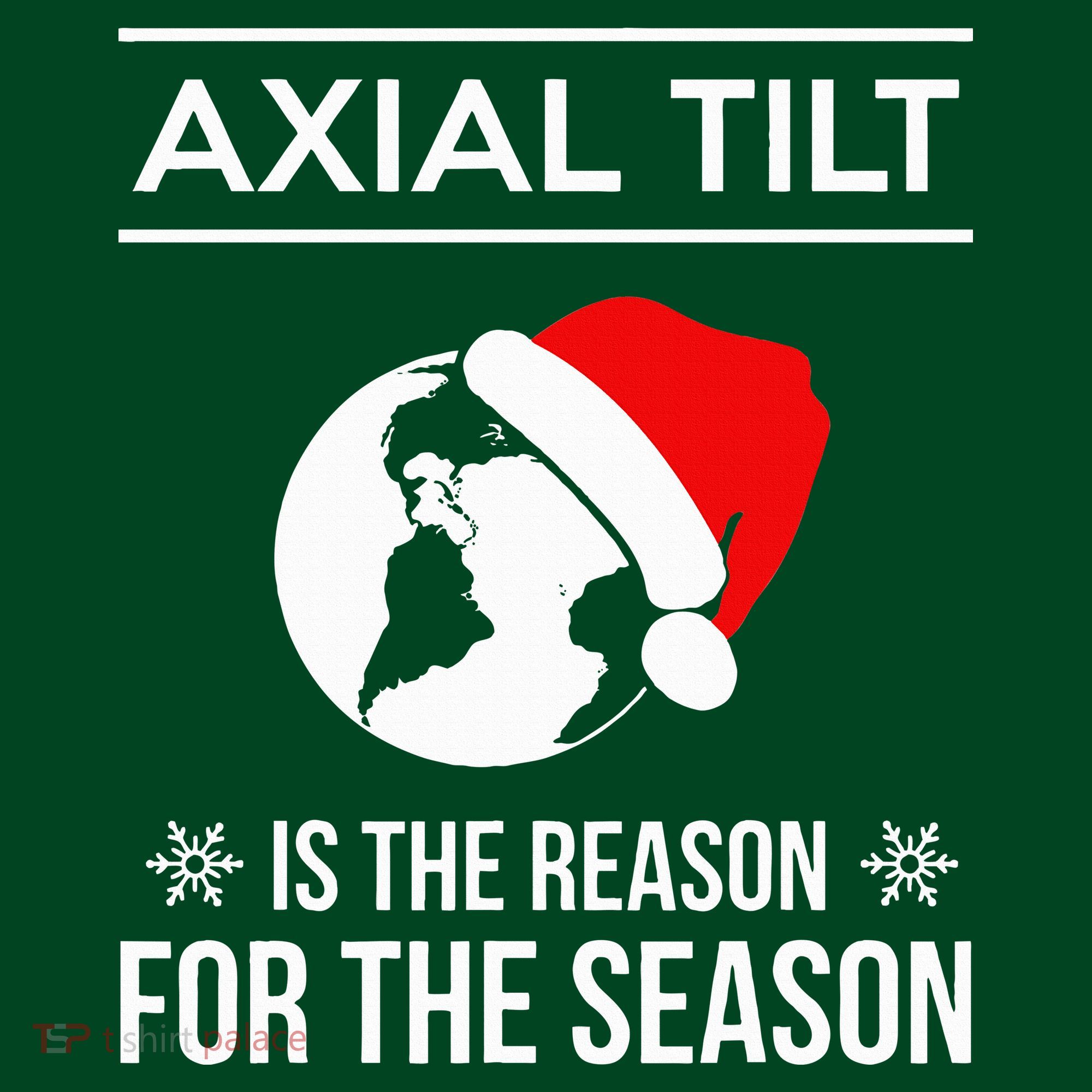 Axial Tilt Is The Reason For The Season Xmas Mousepad