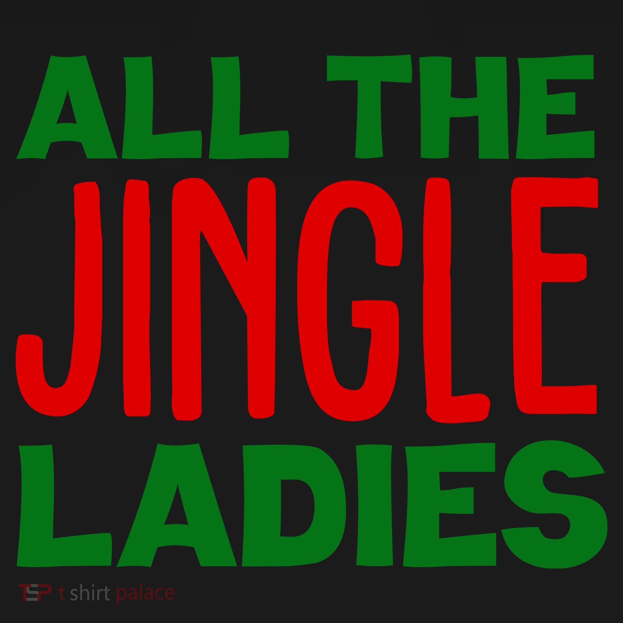 All The Jingle Ladies Funny Christmas Toddler Hoodie