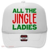 All The Jingle Ladies Funny Christmas Hat thumb 0