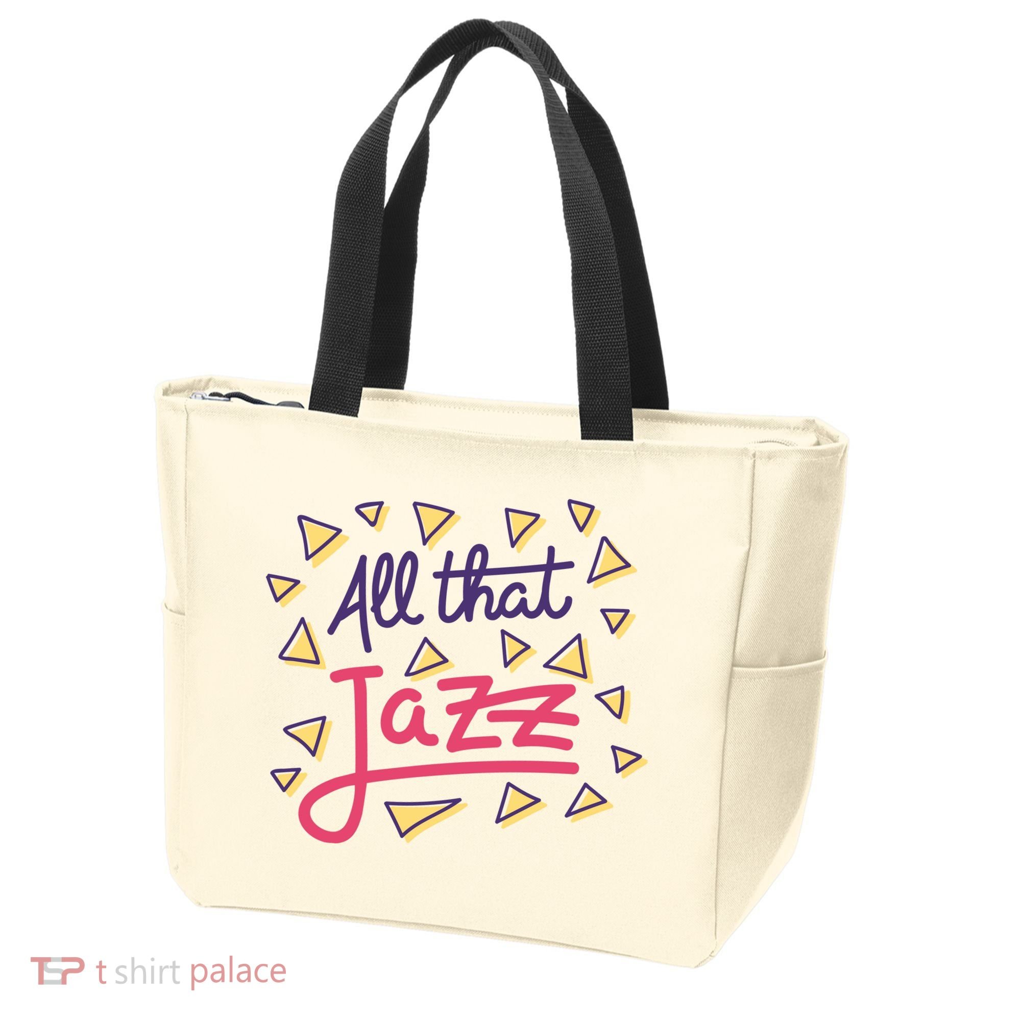 All That Jazz Tote Bag