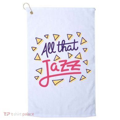 All That Jazz Golf Towel