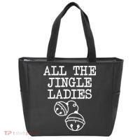 All The Jingle Ladies Funny Christmas Tote Bag thumb 0