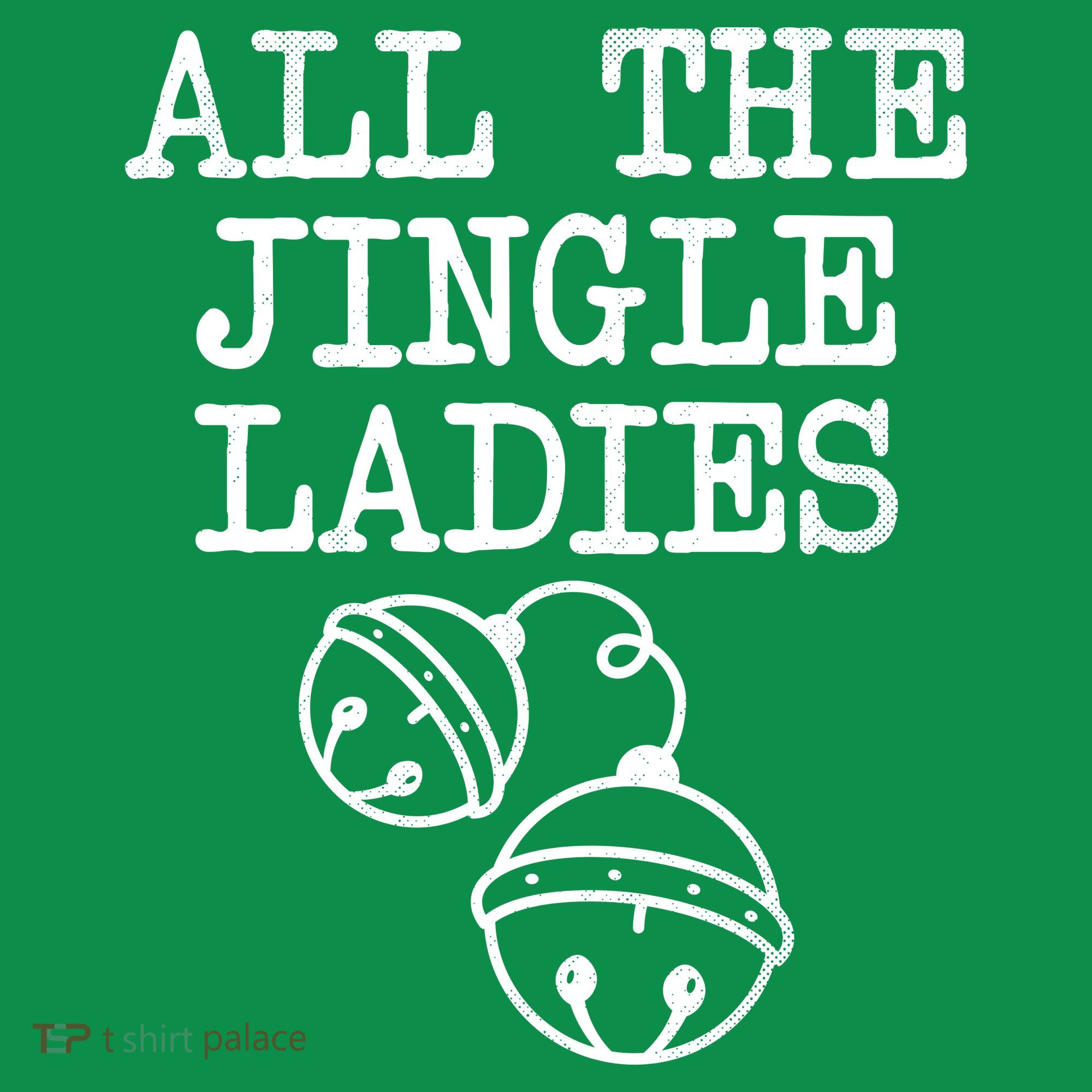All The Jingle Ladies Funny Christmas Baby Bodysuit