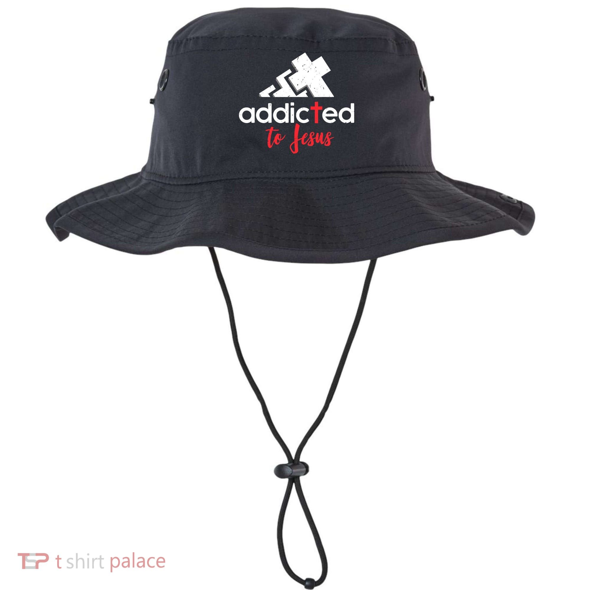 Addicted To Jesus Christian Faith God Bucket Hat