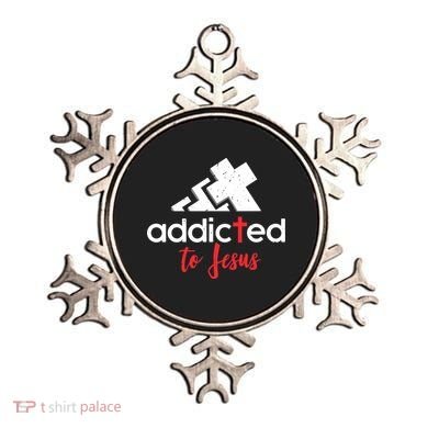 Addicted To Jesus Christian Faith God Ornament