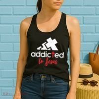 Addicted To Jesus Christian Faith God Women's Tank Top thumb 2