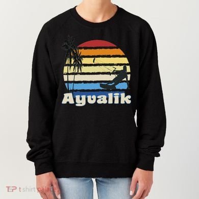 Ayvalik Turkey Kitesurfing Kitesurfer Beach Women's Sweatshirt