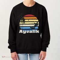 Ayvalik Turkey Kitesurfing Kitesurfer Beach Women's Sweatshirt thumb 0