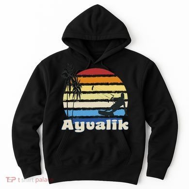 Ayvalik Turkey Kitesurfing Kitesurfer Beach Hoodie