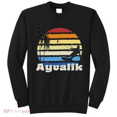 Ayvalik Turkey Kitesurfing Kitesurfer Beach Sweatshirt