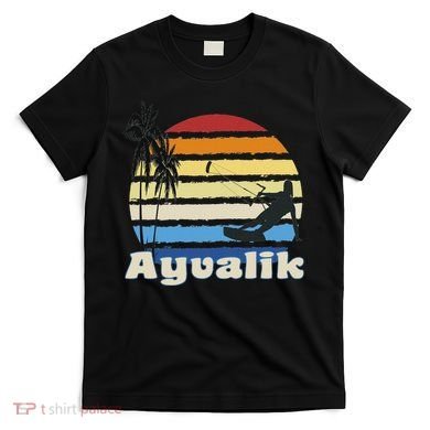 Ayvalik Turkey Kitesurfing Kitesurfer Beach T-Shirt