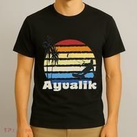 Ayvalik Turkey Kitesurfing Kitesurfer Beach T-Shirt thumb 3