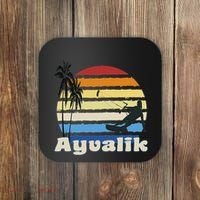 Ayvalik Turkey Kitesurfing Kitesurfer Beach Coaster thumb 0