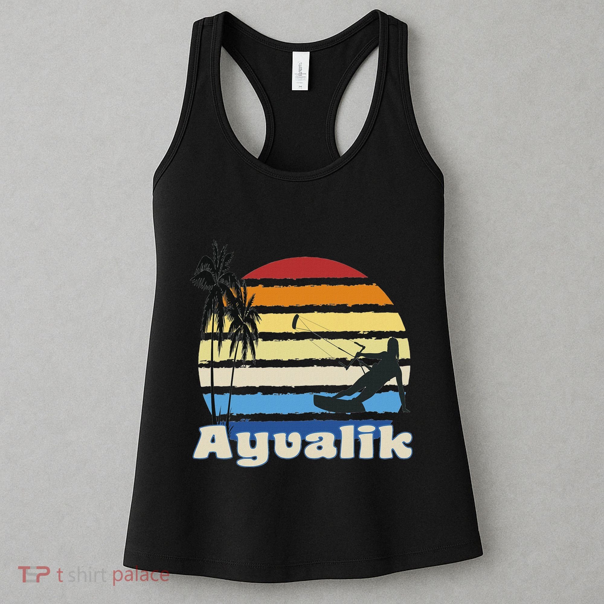 Ayvalik Turkey Kitesurfing Kitesurfer Beach Women's Tank Top