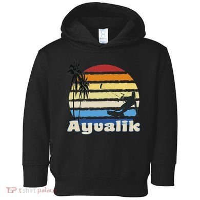 Ayvalik Turkey Kitesurfing Kitesurfer Beach Toddler Hoodie