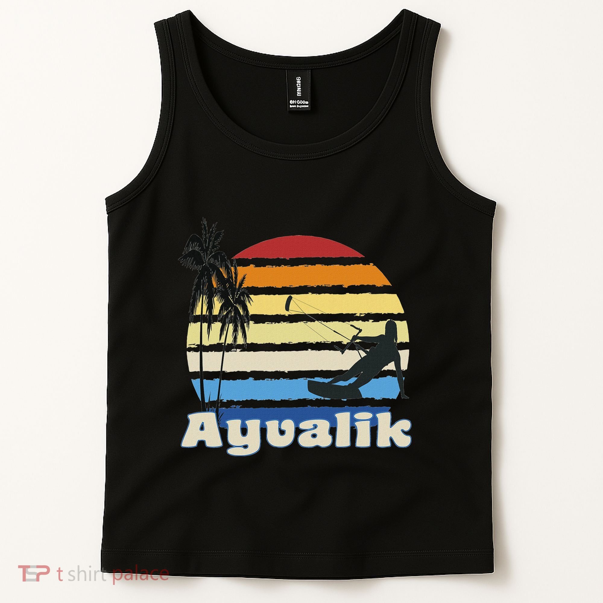 Ayvalik Turkey Kitesurfing Kitesurfer Beach Tank Top