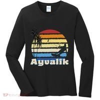 Ayvalik Turkey Kitesurfing Kitesurfer Beach Women's Long Sleeve Shirt thumb 0