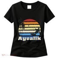 Ayvalik Turkey Kitesurfing Kitesurfer Beach Women's T-Shirt thumb 0