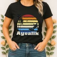 Ayvalik Turkey Kitesurfing Kitesurfer Beach Women's T-Shirt thumb 2